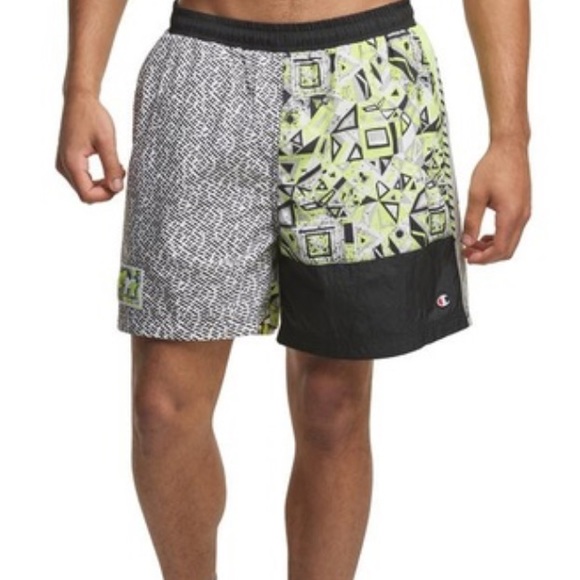 Champion X MTV Retro Crinkle Nylon Shorts - Picture 6 of 13